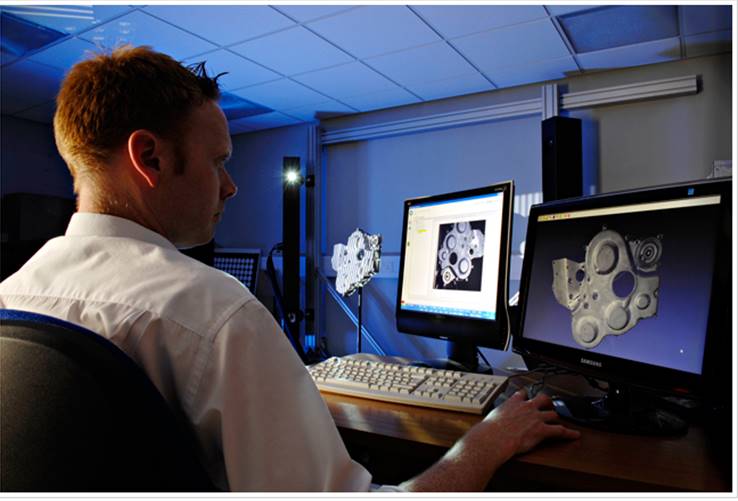 3D Scanning Reverse Development, Inspection Digital Factories